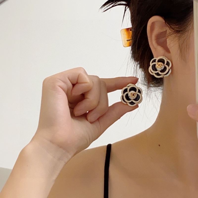 Ch*el earrings